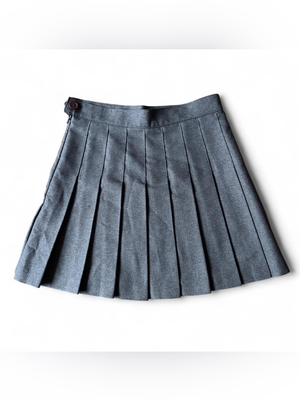 Los Angeles Apparel Gray Tennis Skirt